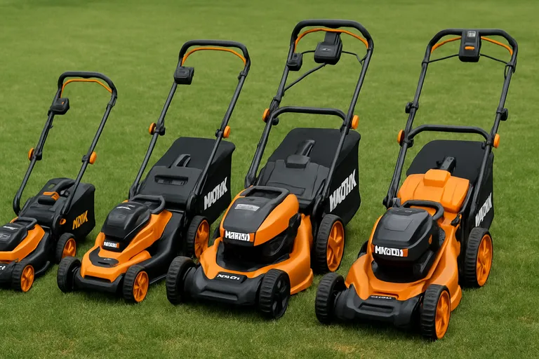 Belangrijkste modellen en specificaties (grasmaaier Worx accu)