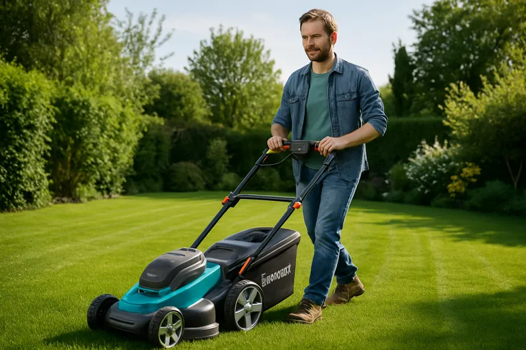 Draadloos maaigemak met Gardena op accu: stil, krachtig en vrij maaien voor een strak gazon