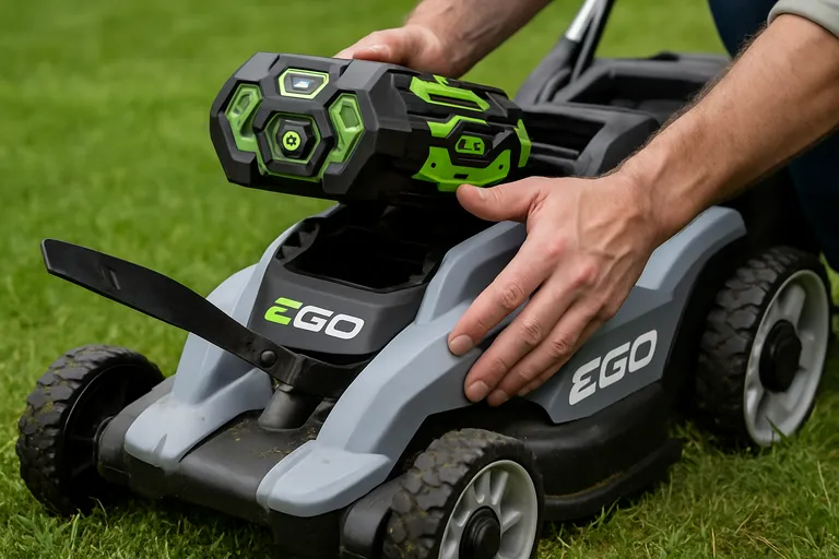 Gebruik, laden en onderhoud van je EGO grasmaaier accu