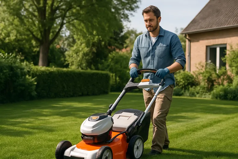 Hoe kies je de juiste accu en maaier voor je tuin