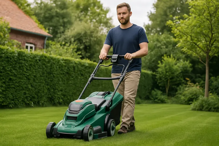 Moeiteloos en stil maaien met de Bosch grasmaaier op accu