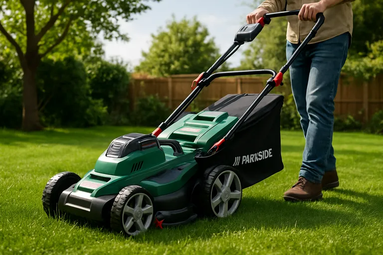Wat is een Parkside grasmaaier op accu