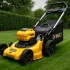 Moeiteloos grote gazons maaien met de Makita accu grasmaaier met royale maaibreedte